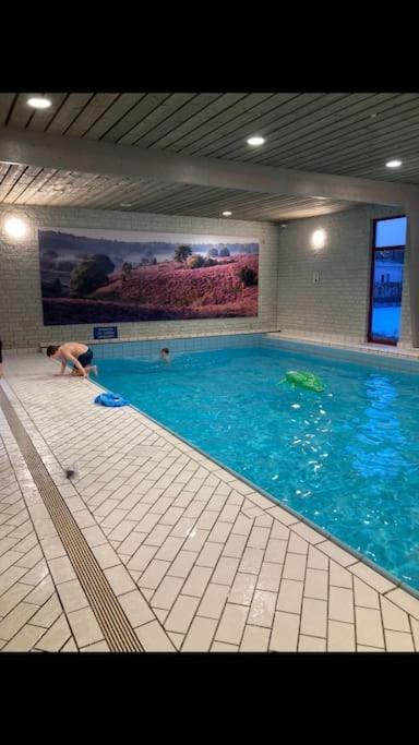 Chalet 6 Persoons Op De Veluwe Bij Binnen En Buiten Zwembad